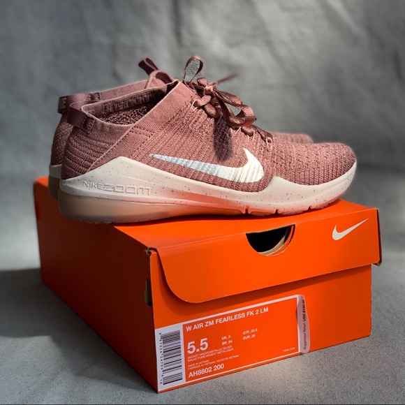 Nike Air ZM Fearless FK 2 pink size 5.5 NWT - Picture 2 of 8